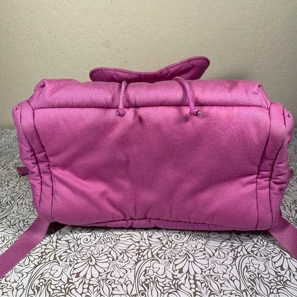 Vera Bradley Drawstring Pink Backpack - Picture 5 of 12